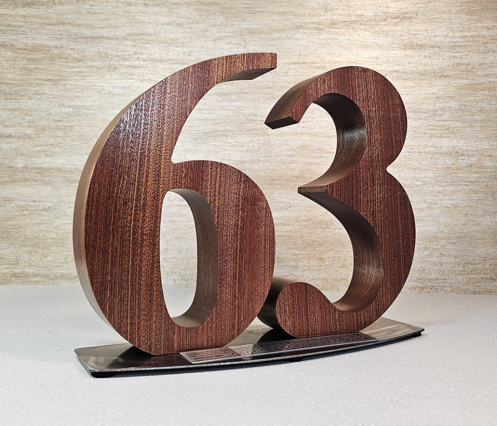 63_Course_Record_Mounted